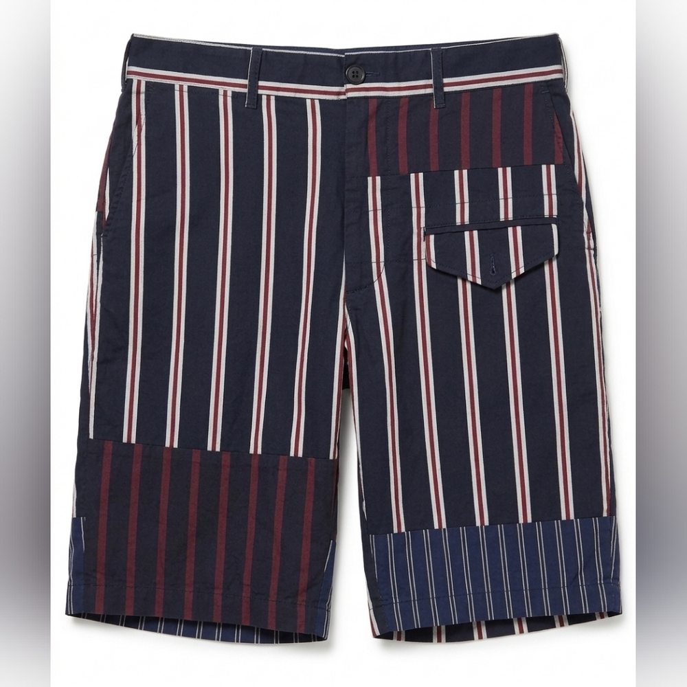 New Engineered Garments New York Patchwork Stripe… - image 2
